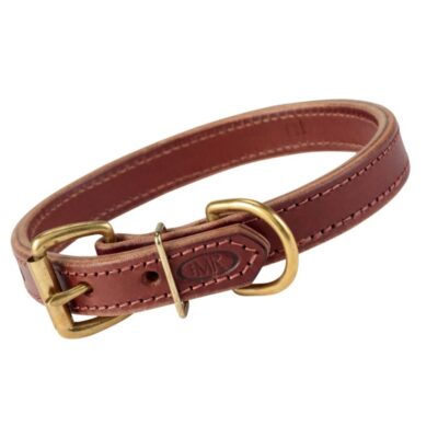 Boyt High Prairie Leather Dog Collar