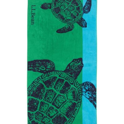 Seaside Beach Towel, Turtles