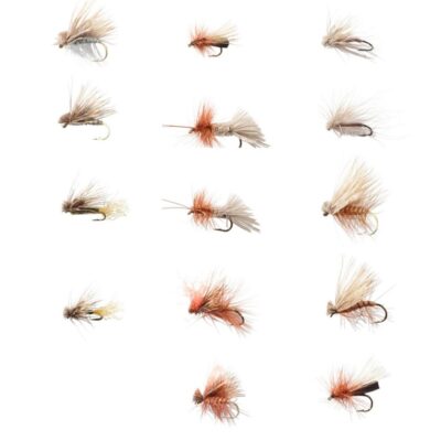 Umpqua 14-Piece Caddis Guide Fly Selection