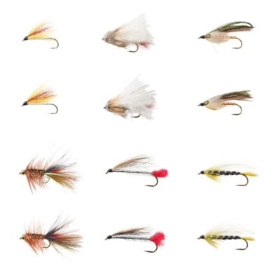 Umpqua 12-Piece Eastern Streamer Fly Selection