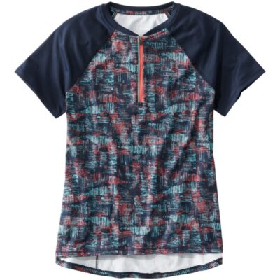 Women’s Comfort Cycling Jersey Print Short-Sleeve