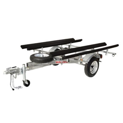 Malone MicroSport Trailer Package with 2 Kayak Bunks