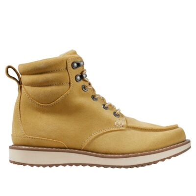 Women’s Stonington Boots, Suede Moc-Toe