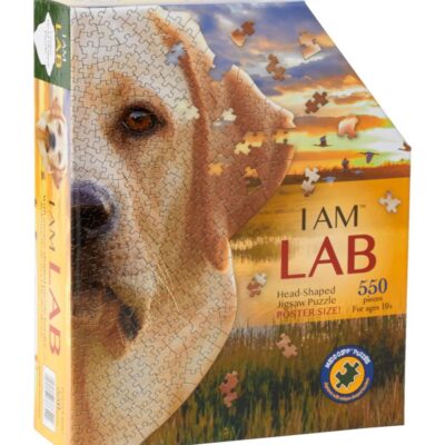 Poster Size Yellow Lab Puzzle, 550 Pieces