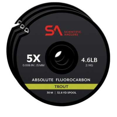 Scientific Anglers Absolute Fluorocarbon Tippet Pack, 30 meter