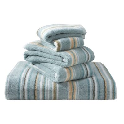 Premium Cotton Towel Set, Stripe