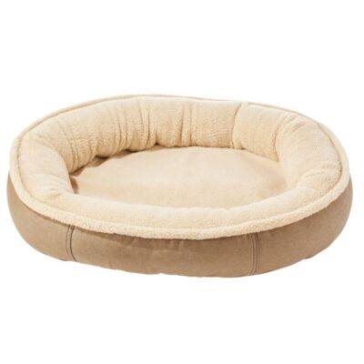 Premium Oval Bolster Dog Bed