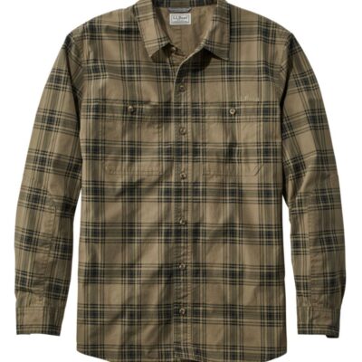 Men’s Double L Field Shirt, Plaid