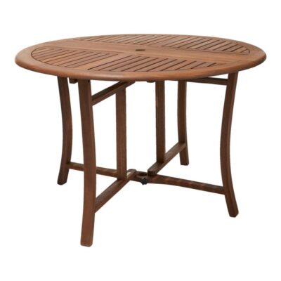 Eucalyptus Folding Table, Round