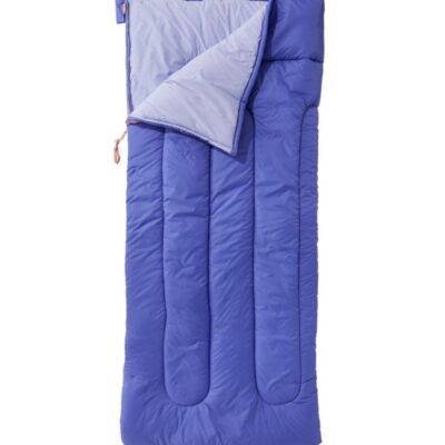 Adults’ Camp Sleeping Bag, Cotton-Blend-Lined 40°F