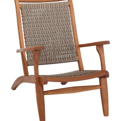 Wicker Eucalyptus Chair