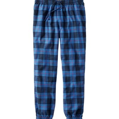 Men’s Scotch Plaid Flannel Jogger Pants