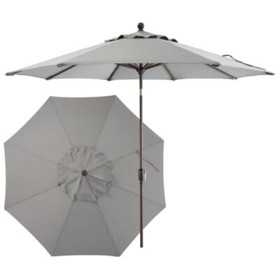 Weather-Resistant 9′ Market Umbrella, Push Button