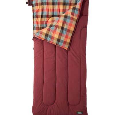 L.L.Bean Flannel Lined Camp Sleeping Bag, 40°