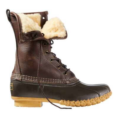 Women’s Bean Boots, 10″ Shearling-Lined