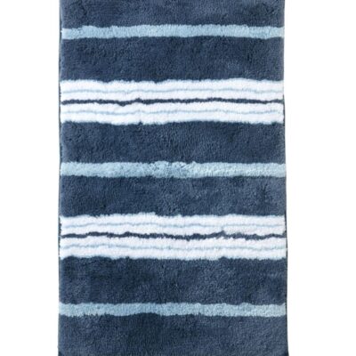 Premium Cotton Bath Mat, Multistripe