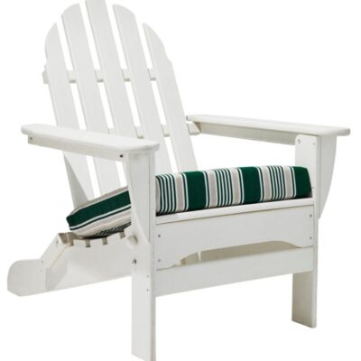 Casco Bay Adirondack Chair Seat Cushion, Stripe